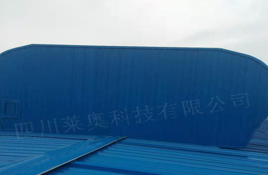湖南高性能稀土铝合金厂房通风天窗安装工程_四川莱奥
