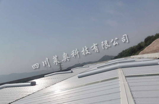 重庆洛碛餐厨垃圾处理厂通风器工程_四川莱奥